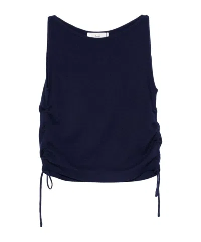 Dunst Drawstring Vest In Blue