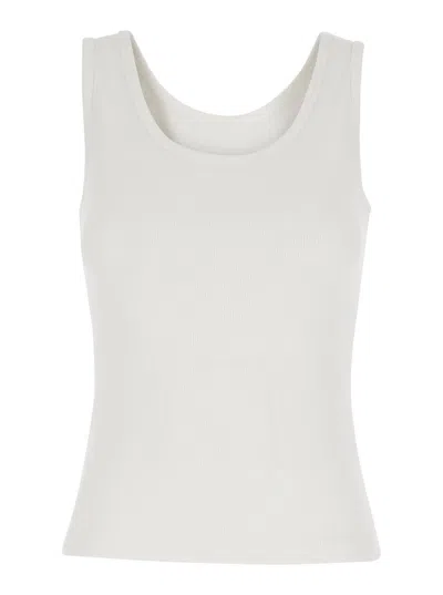 Dunst Essential Tank Top In White