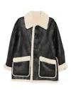 Dunst Reversible Unisex Shearling Jacket In Black