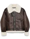 DUNST FAUX-LEATHER JACKET