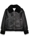 DUNST FAUX-LEATHER JACKET