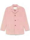 Dunst Faux-suede Jacket In Pink