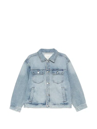 Dunst Flap-pocket Denim Jacket In Blue