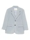 Dunst Flap-pockets Blazer In Gray