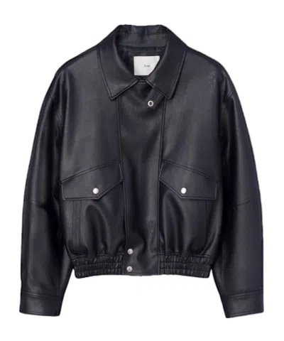 Dunst Giacca Cropped Zip-up Jacket In Black