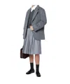 Dunst Grey Mélange Wool-blend Jacket In Gray