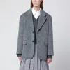 Dunst Grey Mélange Wool-blend Jacket