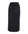 Dunst H-line Long Skirt In Black