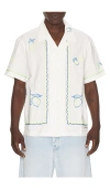 Dunst Hand Drawing Open Collared Shirt In Multi