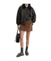 Dunst High-waisted A-line Skirt In Black