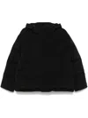 Dunst Hooded Puffer Jacket In Schwarz