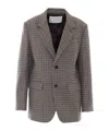 Dunst Houndstooth-pattern Blazer In Multi