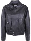 Dunst Elasticated-hem Performance Jacket In Animal Print