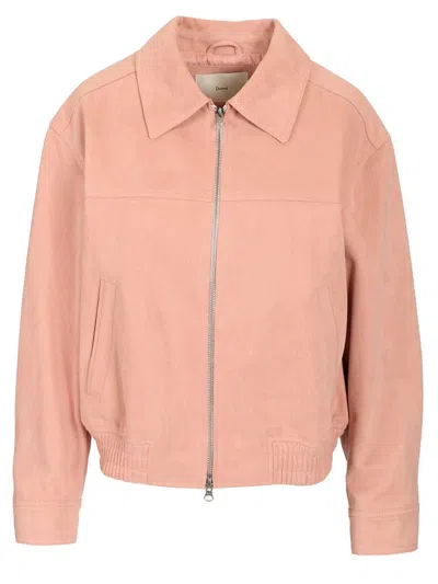 Dunst Jacket With Collar Jackets Rose In Pink