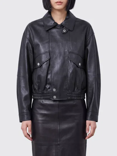 Dunst Jacket Woman Color Grey In Black