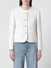 Dunst Button Jacket In White