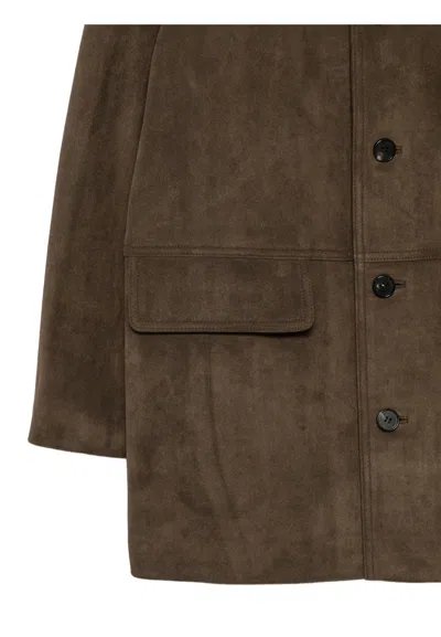 Dunst Jackets Men In Brown