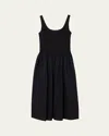 Dunst Jersey Mixed Midi Dress
