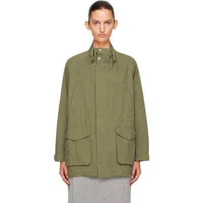 Dunst Khaki Modern Field Jacket In Green