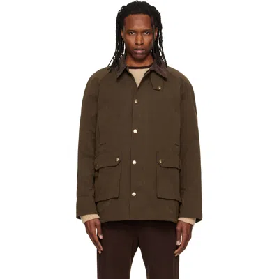 Dunst Khaki Waxed Cotton Hunting Jacket