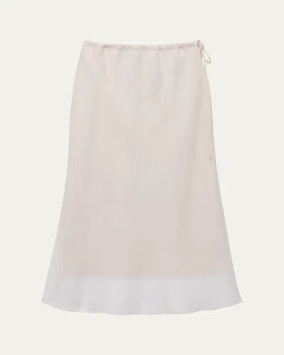 Dunst Layered Midi Slip Skirt
