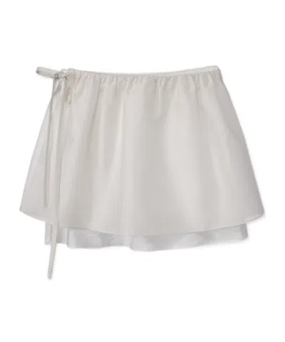 DUNST DUNST LAYERED MINI SKIRT