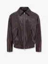 Dunst Unisex Leather Zip-up Jacket