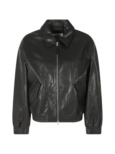 Dunst Leather Jacket In Black