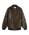 Dunst Leather Outerwear  In Black