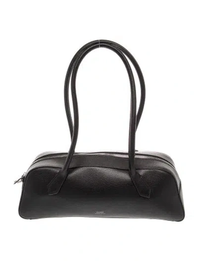 Pre-owned Dunst Leather Shoulder Bag In Black