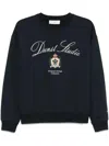 Dunst Classic Logo Unisex Sweatshirt In Blue