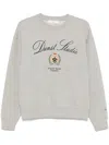 Dunst Classic Logo Unisex Sweatshirt In Grey