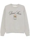 Dunst Classic Logo Unisex Sweatshirt In Grey