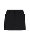 Dunst Logo Mini Skirt In Black  