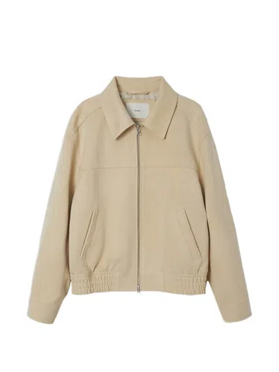 Dunst Long-sleeve Bomber Jacket In Neutral