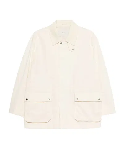 Dunst Long Sleeve Jacket In White