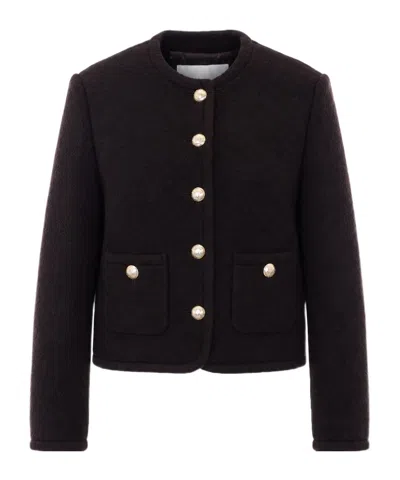 Dunst Long-sleeved Jacket In Black