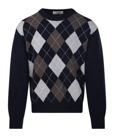 Dunst Long-sleeved Sweater In Animal Print