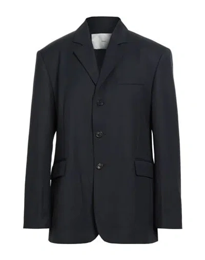 Dunst Man Blazer Midnight Blue Size Xl Wool, Polyester
