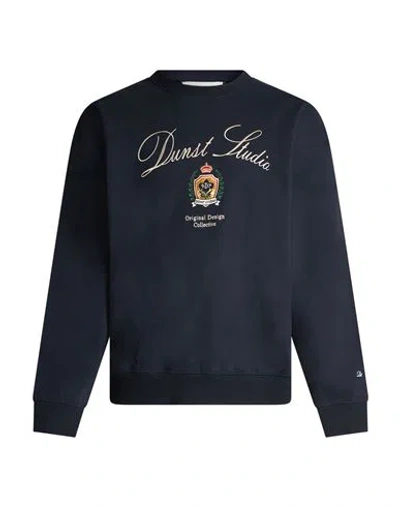 Dunst Man Sweatshirt Navy Size Xs Cotton