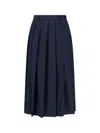 Dunst Midi Skirt In Blue