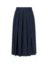 Dunst Pleated Skirt In Blue