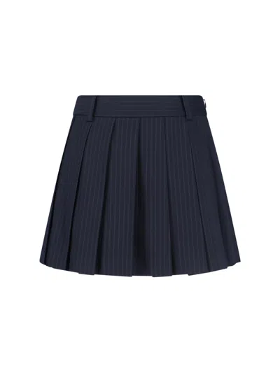 DUNST MINI LOGO SKIRT