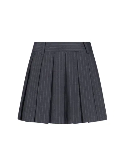 Dunst Mini Logo Skirt In Multi