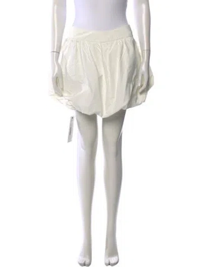 Pre-owned Dunst Mini Skirt W/ Tags In White