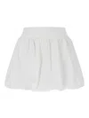 Dunst Balloon Mini Skirt In White
