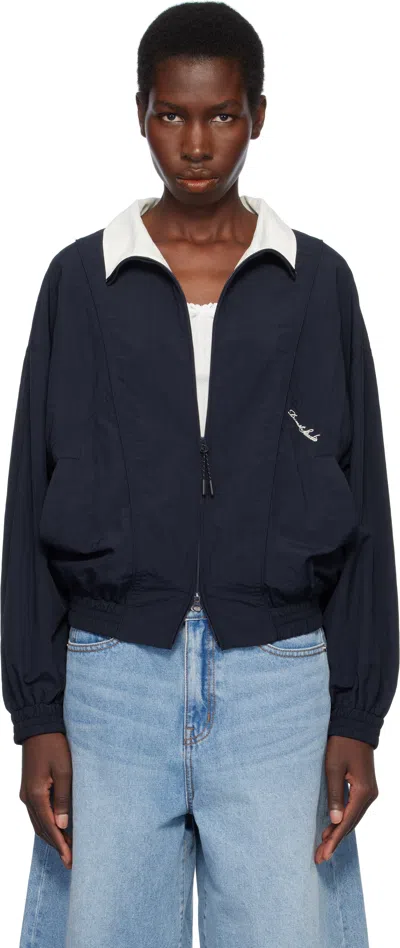 Dunst Navy Blocking Wind Breaker Jacket