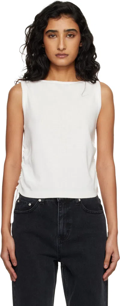 Dunst Off-white Layering Knit Tank Top
