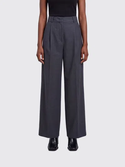 Dunst Pants Woman Color Grey In Blue