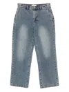 Dunst Patch-pocket Jeans In Blue